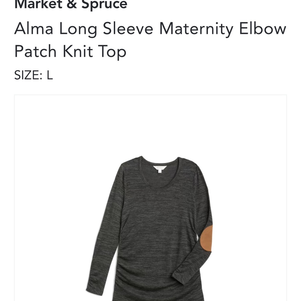 Maternity, Market and spruce new with tags size L